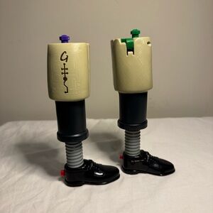 Disney Vintage Inspector Gadget Happy Meal Toy Set, Pair Of Gadget Legs 1999.